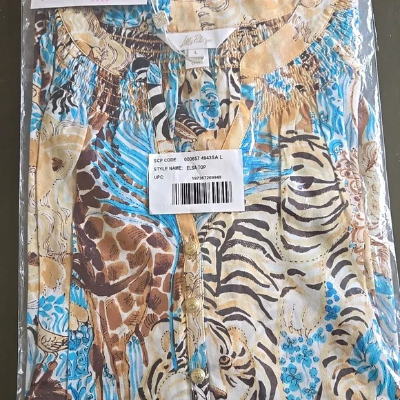 Lilly Pulitzer Elsa Top From Lilly's Vault - Picture 9 of 10